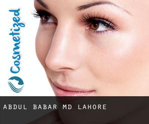 Abdul BABAR MD. (Lahore)