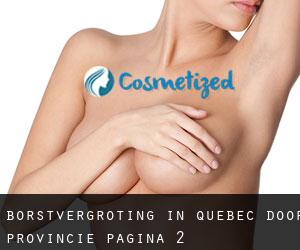 Borstvergroting in Quebec door Provincie - pagina 2