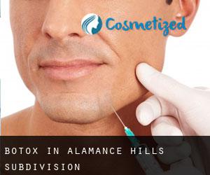 Botox in Alamance Hills Subdivision