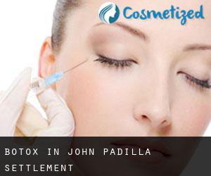 Botox in John Padilla Settlement