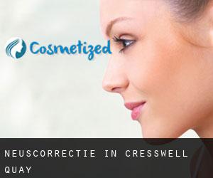 Neuscorrectie in Cresswell Quay