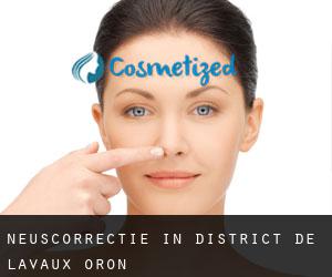 Neuscorrectie in District de Lavaux-Oron