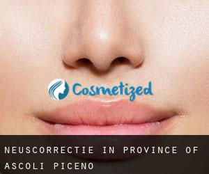 Neuscorrectie in Province of Ascoli Piceno