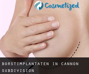 Borstimplantaten in Cannon Subdivision