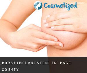 Borstimplantaten in Page County