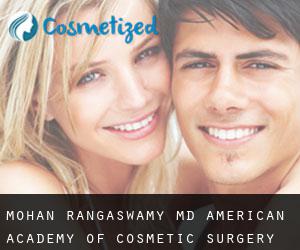 Mohan RANGASWAMY MD. American Academy of Cosmetic Surgery Hospital (Dubai)